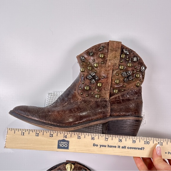 Steve Madden Womens Bronco Western Studded Boots 6.5 - Picture 9 of 10